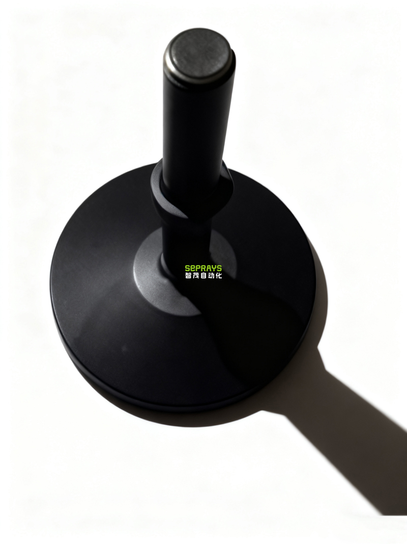 Adjustable Leveling Foot with Rubber Pad, Model CVF-M20150-125