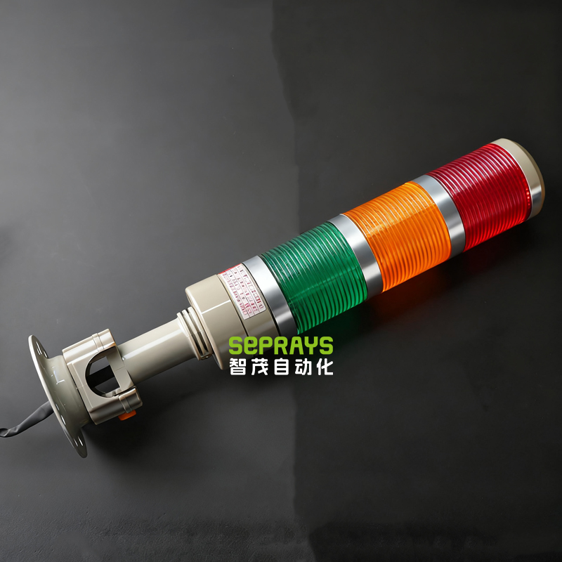Folding Disc Tri-Color LED Warning Light